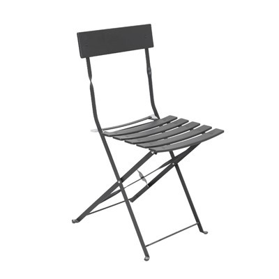 Outdoor Metal Folding Chair with One Back Slat